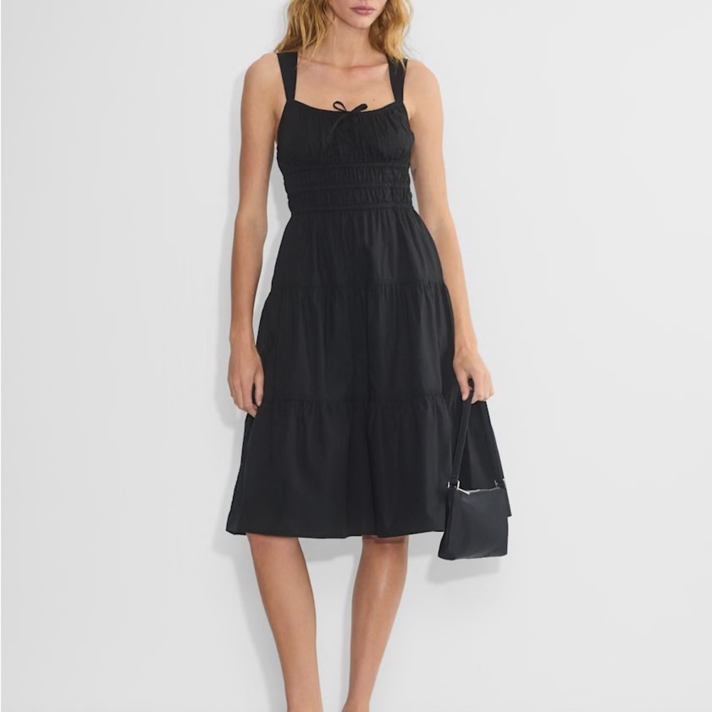 Sunday Best Martine Popline Midi Dress XS